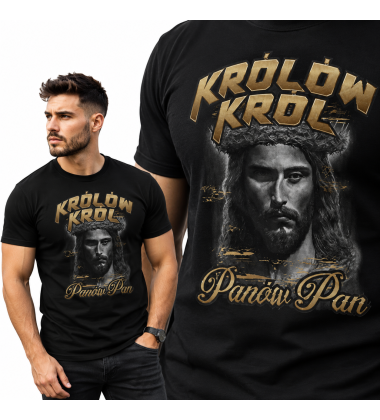 Koszulka Chrześcijańska Królów Król